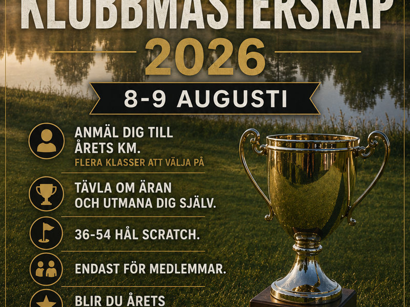 Klubbmästerskap 2026